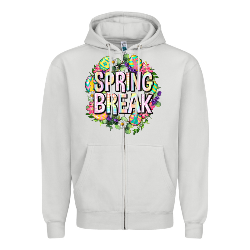 Spring Break Easter Zipper Hoodie by Neo Western | Teevron