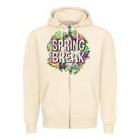 Sandshell Spring break Easter Zipper Hoodie - Neo Western