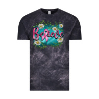 Cloud Black breast cancer believe Vintage Tee - BarkalooDesign