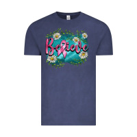 Vintage Denim breast cancer believe Vintage Tee - BarkalooDesign