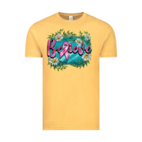 Vintage Mustard breast cancer believe Vintage Tee - BarkalooDesign