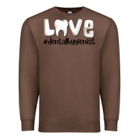 Chestnut love dental hygienist Premium Sweatshirt - AdoDesignShop