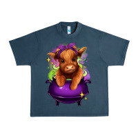 Midnight Navy Halloween Heifer Urban Heavy Tee - RanaPortraitStore