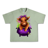Oil Green Halloween Heifer Urban Heavy Tee - RanaPortraitStore