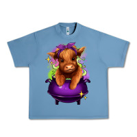 Pebble Blue Halloween Heifer Urban Heavy Tee - RanaPortraitStore