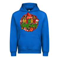 Cobalt merry leopard merry christmas Urban Hoodie - MaliasSmallBusiness
