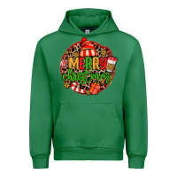 Emerald merry leopard merry christmas Urban Hoodie - MaliasSmallBusiness