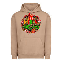 Pigment Burro merry leopard merry christmas Urban Hoodie - MaliasSmallBusiness