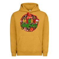 Pigment Peanut Butter merry leopard merry christmas Urban Hoodie - MaliasSmallBusiness