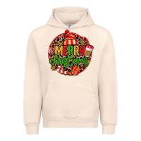 Sandshell merry leopard merry christmas Urban Hoodie - MaliasSmallBusiness