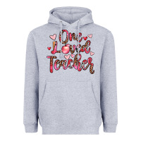 Heather Grey one loved teacher Heavyweight Hoodie - JahusDesignShop