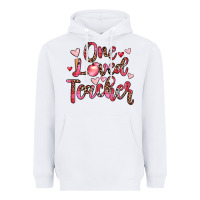 White one loved teacher Heavyweight Hoodie - JahusDesignShop