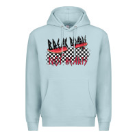 Blue Mist break boards not hearts Premium Hoodie - MaliasSmallBusiness