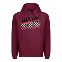 Burgundy break boards not hearts Premium Hoodie - MaliasSmallBusiness