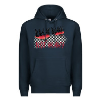 Navy break boards not hearts Premium Hoodie - MaliasSmallBusiness