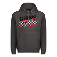 Smoke break boards not hearts Premium Hoodie - MaliasSmallBusiness