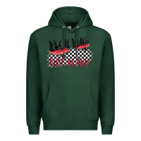Sports Green break boards not hearts Premium Hoodie - MaliasSmallBusiness
