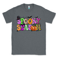 Charcoal Heather Spooky Season Classic Tee - texasbilliewilder