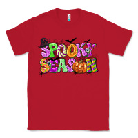 Red Spooky Season Classic Tee - texasbilliewilder