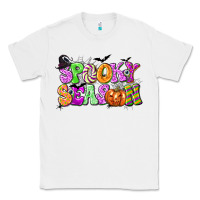 White Spooky Season Classic Tee - texasbilliewilder