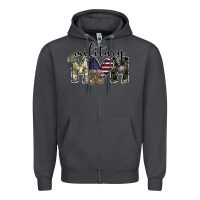 Smoke military mom Zipper Hoodie - SublimationCraftShop