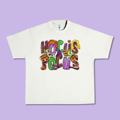 Hocus Pocus Urban Heavy Tee Designed By Ranaportraitstore