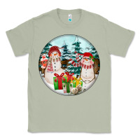 Matcha Christmas snowman Classic Tee - FaDigitalArtStudio