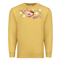 Antique Gold dentist elements Premium Sweatshirt - AdoDesignShop