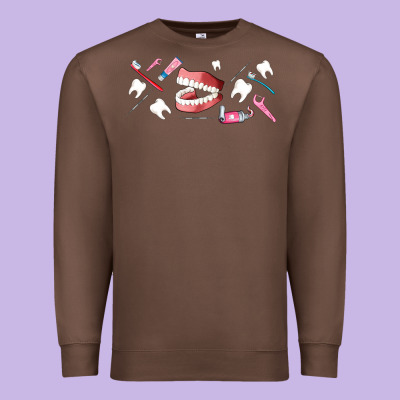 Dentist Elements Premium Sweatshirt Designed By Adodesignshop