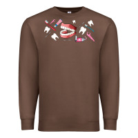 Chestnut dentist elements Premium Sweatshirt - AdoDesignShop