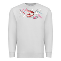 Dove Grey dentist elements Premium Sweatshirt - AdoDesignShop