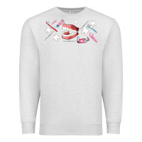 Oatmeal Heather dentist elements Premium Sweatshirt - AdoDesignShop