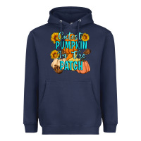 Navy Cutest Pumpkin In The Patch Heavyweight Hoodie - Artiststas