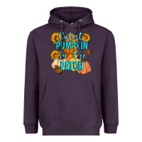 Plum Cutest Pumpkin In The Patch Heavyweight Hoodie - Artiststas