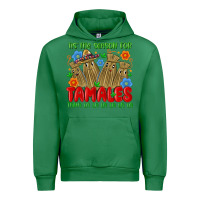 Emerald tis the season for tamales tama la la la la la la Urban Hoodie - MaliasSmallBusiness