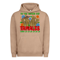 Pigment Burro tis the season for tamales tama la la la la la la Urban Hoodie - MaliasSmallBusiness