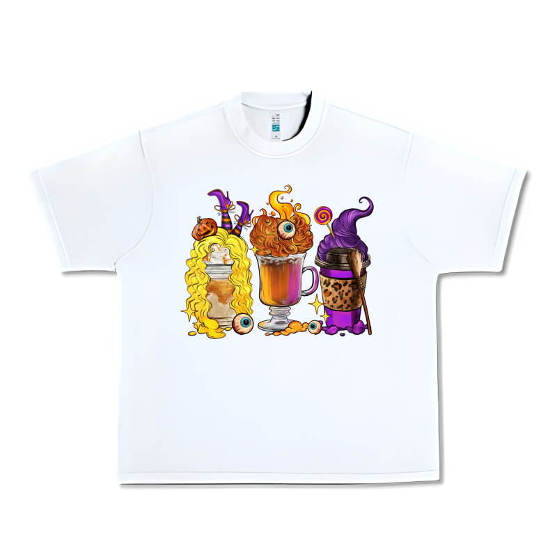 Halloween Hocus Pocus Coffee Cups Urban Heavy Tee by RanaPortraitStore | Teevron