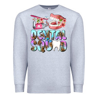 Heather Grey dental squad Premium Sweatshirt - AdoDesignShop