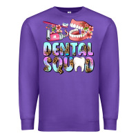 Purple dental squad Premium Sweatshirt - AdoDesignShop