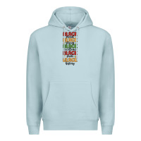 Blue Mist black history Premium Hoodie - MaliasSmallBusiness