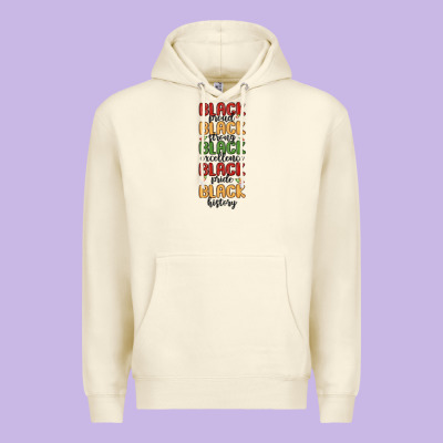 Black History Premium Hoodie Designed By Maliassmallbusiness