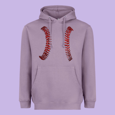 Ball Stitch Heavyweight Hoodie Designed By Adodesignshop