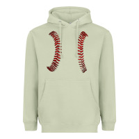 Matcha ball stitch Heavyweight Hoodie - AdoDesignShop