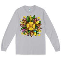 Moon Dust lemon sunflower Long Sleeve Tee - texasbilliewilder