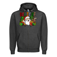 Charcoal Heather believe Zipper Hoodie - CowhideDigitalArt