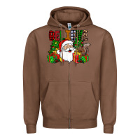 Chestnut believe Zipper Hoodie - CowhideDigitalArt
