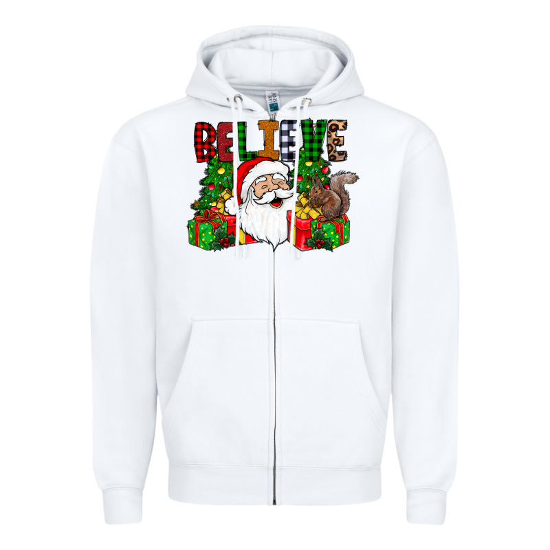Believe Zipper Hoodie by CowhideDigitalArt | Teevron