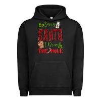 Pigment Black sorry santa ı drank the milk Urban Hoodie - MaliasSmallBusiness