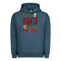 Pigment Midnight Navy sorry santa ı drank the milk Urban Hoodie - MaliasSmallBusiness