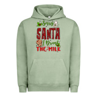 Pigment Oil Green sorry santa ı drank the milk Urban Hoodie - MaliasSmallBusiness